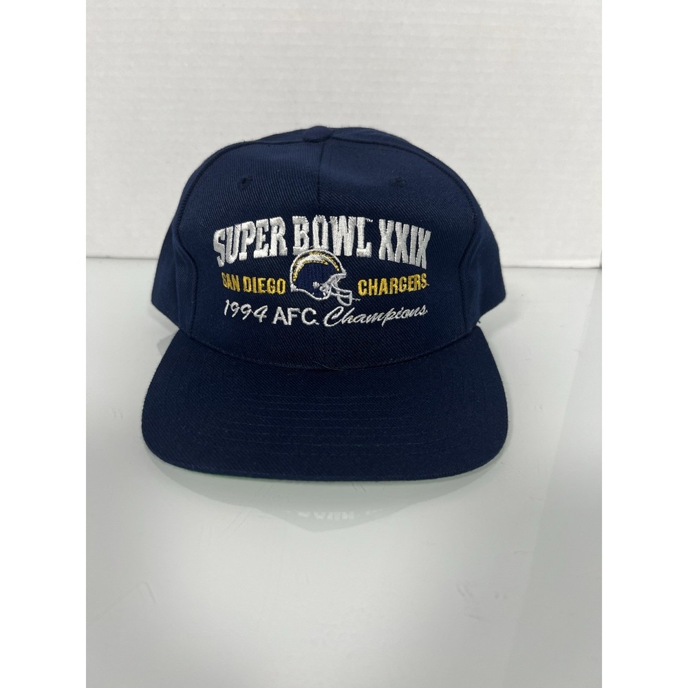 Vintage San Diego Chargers Hat Cap Snap Back Mens One Size NFL Football 1994 90s